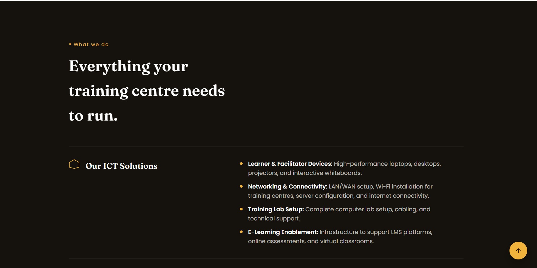 Innovative Solutions website view 3